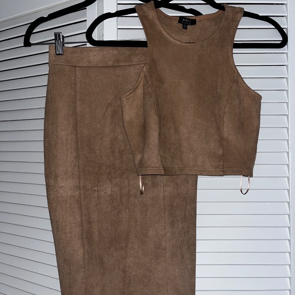 Mathching Set Coord Skirt and Top S